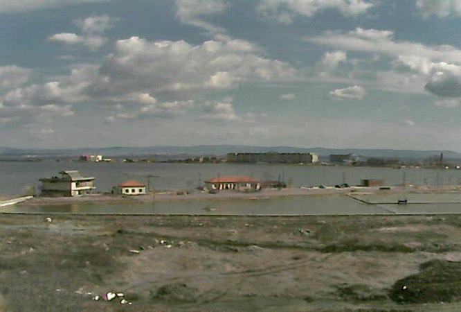 Уеб камера от Поморие солници, област Бургас, соленото езеро, Поморийска лиманна, лечебна кал, времето на живо