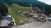 Боровец времето уеб камера ски център, седалков лифт, ски писти 'Мартинови бараки' пред хотел 'Рила'