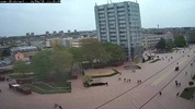 Добрич времето уеб камера Център, Пешеходна улица, площад Свобода, хотел Добруджа, live online webcam