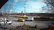 уеб камера от Нова Загора времето на живо улици кръстовище до жп гарата, трафик изглед от метео станция област Сливен